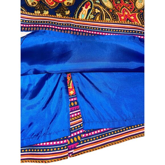 Merona‎ Paisley Print Skirt Colorful Pattern Pencil Skirt Office Career - Picture 4 of 8